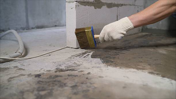 SJ Waterproofing Pros Waterproofing coverage map for Flat Rock, MI and surrounding area